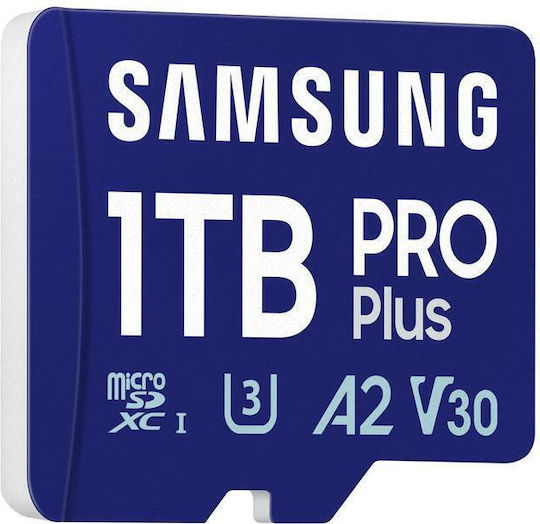 Samsung Pro Plus 2023 microSDXC 1TB U3 V30 A2 UHS-I 180MB/s with USB Reader view 3