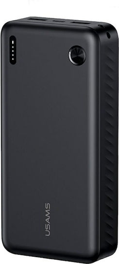 Usams PB83 Power Bank 20000mAh Power Delivery / Quick Charge 3.0 Black