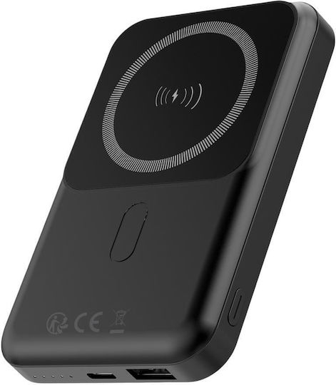 Forever MATB-100 Power Bank 10000mAh 22.5W with USB-A Port and USB-C Port Power Delivery Black