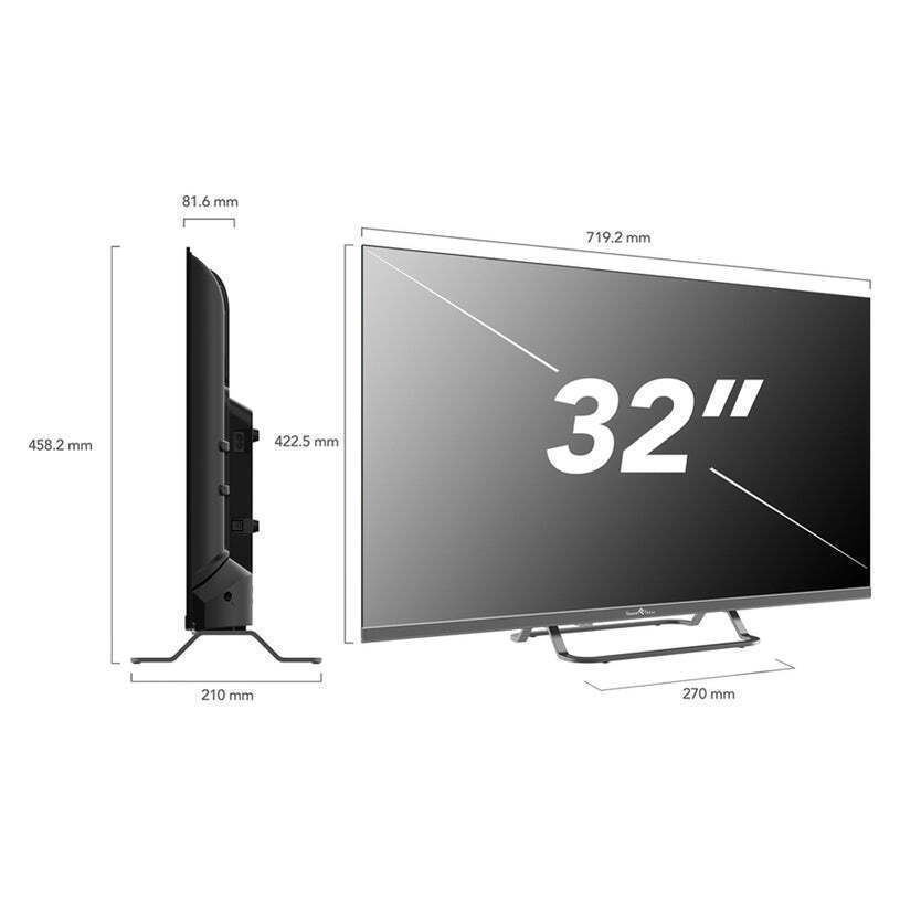 Smart Tech Smart TV 32" Full HD QLED 2QG01V HDR 2024 32QG01V view 3
