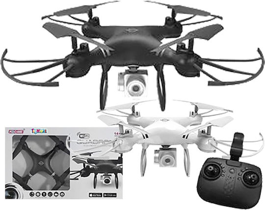 ToyMarkt Quadrone Drone 2.4 GHz with Camera and Controller view 2