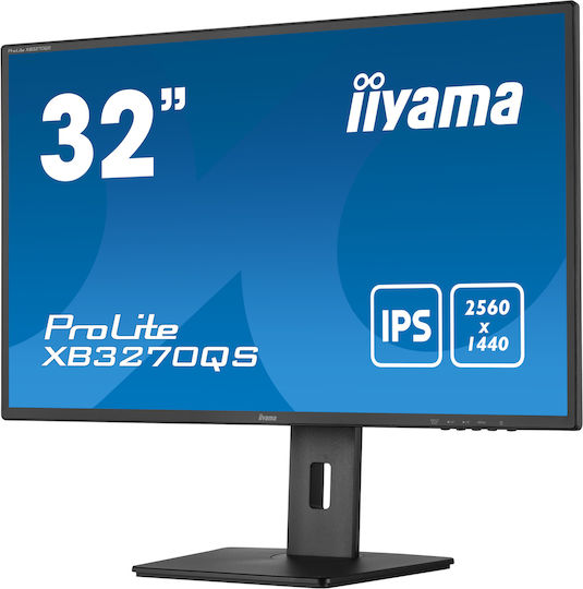 Iiyama ProLite XB3270QS-B5 IPS Monitor 31.5" QHD 2560x1440 with Response Time 4ms GTG view 4