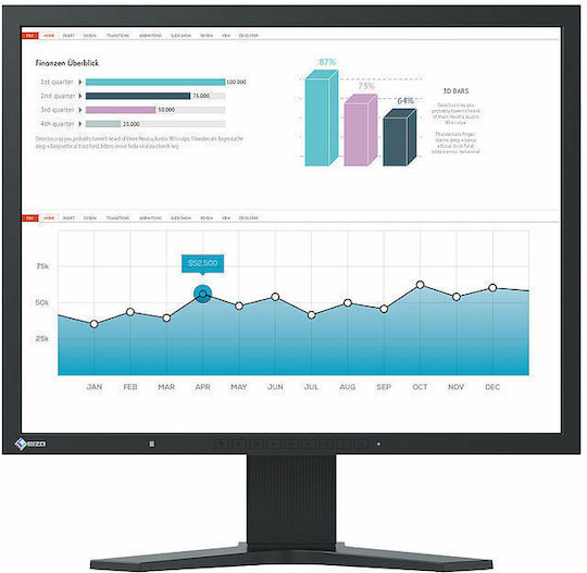 Eizo S2133 IPS Monitor 21.3" with Response Time 6ms GTG view 2