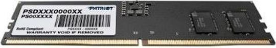 Patriot Signature DDR5 with Module 1x8GB and Speed 5600 for Laptop PSD58G560082 view 4