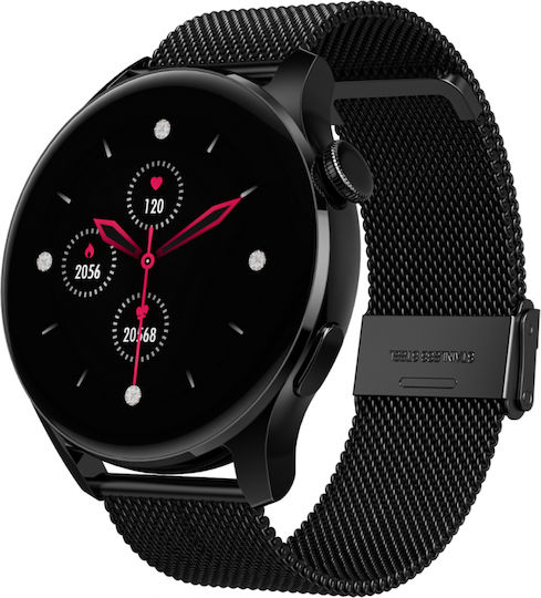 GT5 Smartwatch with Heart Rate Monitor (Black)