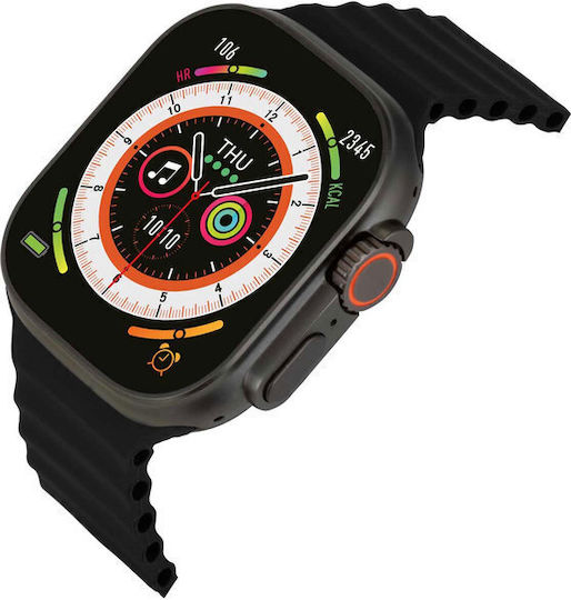 Thorton 49mm Smartwatch (Black) view 2