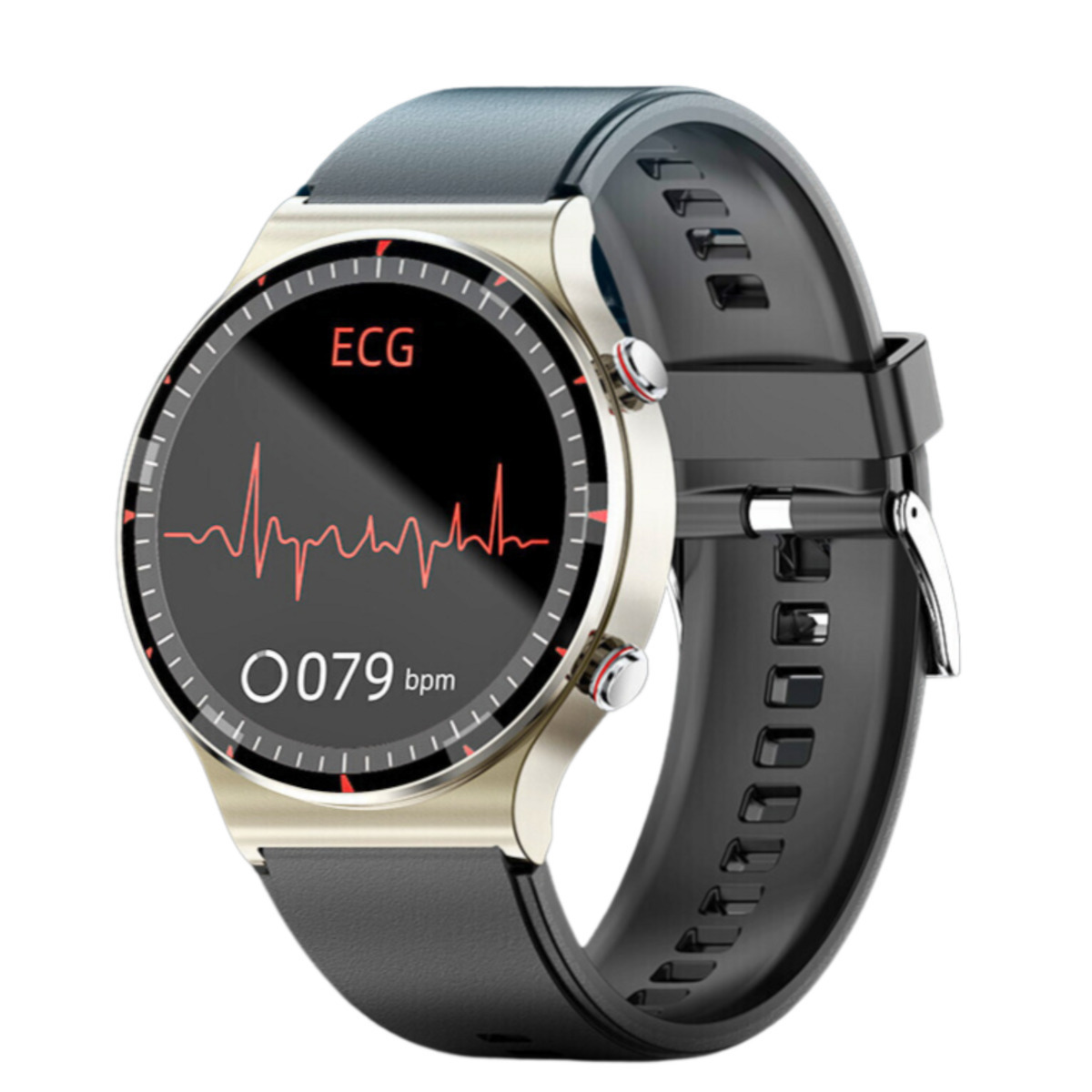 G08 Smartwatch with Heart Rate Monitor Silver view 2