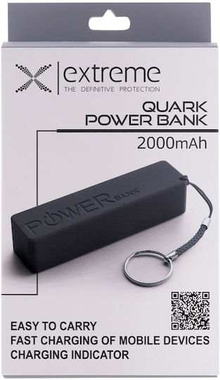 Esperanza XMP101 Power Bank 2000mAh with USB-A Port Black view 9