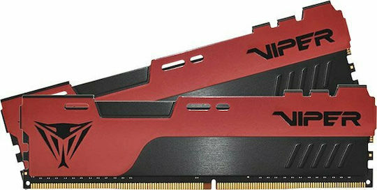Patriot Viper Elite ΙΙ DDR4 32GB RAM with 2x16GB Modules and Speed 3200 for Desktop PVE2432G320C8K view 5