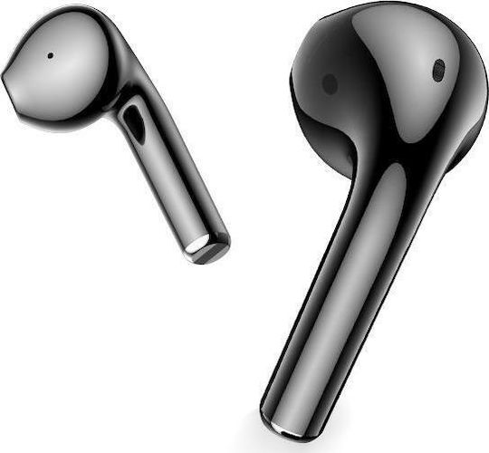 Joyroom JR-T13 Earbud Bluetooth Handsfree Earphones with Sweat Resistance and Charging Case Black view 2