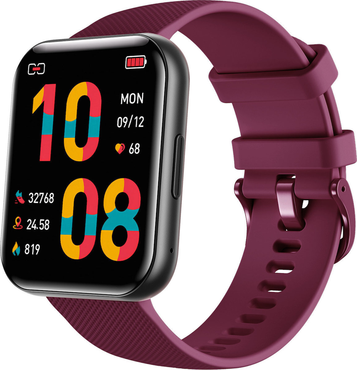 Bemi Exo Smartwatch with Heart Rate Monitor Black view 6