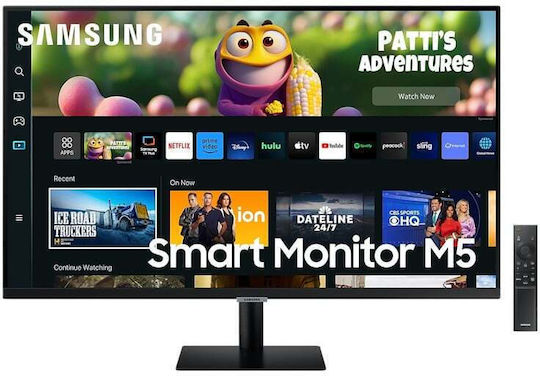 Samsung 27DM500 VA Smart Monitor 27" FHD 1920x1080 with Response Time 4ms GTG vue 9
