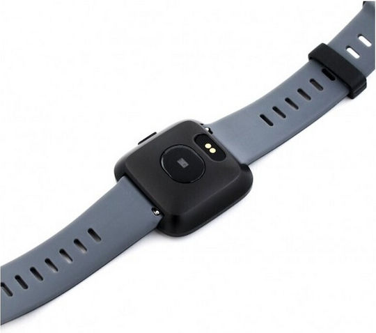 SW02 Smartwatch with Heart Rate Monitor (Gray)