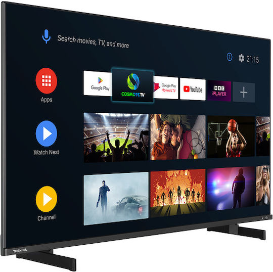 Toshiba Smart Television 55" 4K UHD QLED 55QA5D63DG HDR (2022) view 2