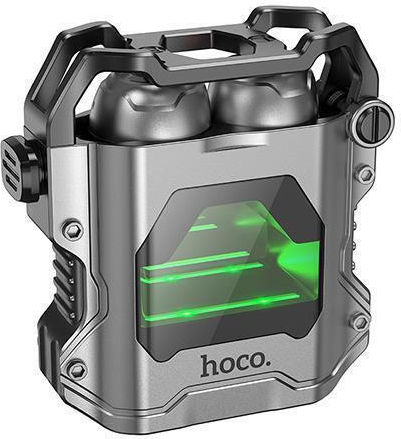 Hoco EW33 In-ear Bluetooth Handsfree Earphones with Charging Case Gray view 1