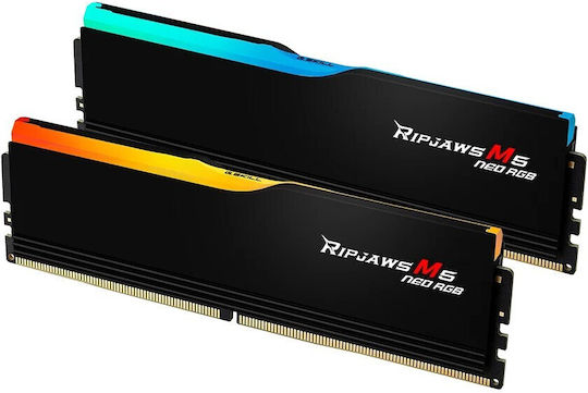 G.Skill Ripjaws M5 Neo DDR5 32GB RAM with 2x16GB Modules and Speed 6000 for Desktop F5-6000J3636F16GX2-RM5NRK view 2