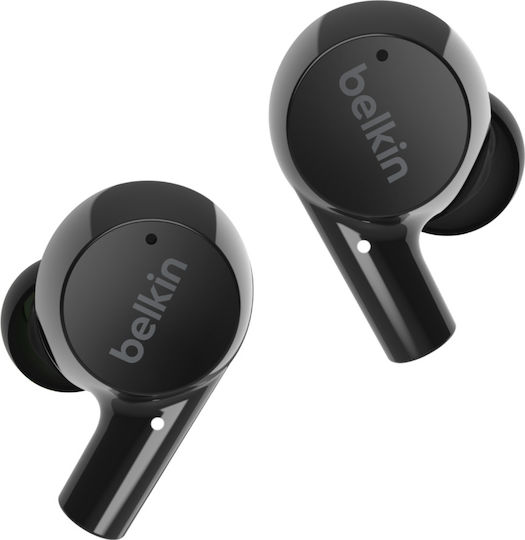 Belkin Soundform Rise In-ear Bluetooth Handsfree Earphones with Sweat Resistance and Charging Case Black view 2