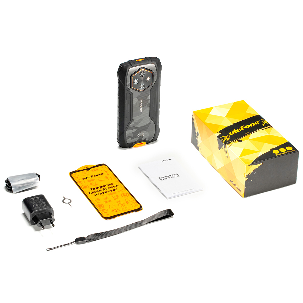 Ulefone RugKing 4 Pro Dual SIM (8GB/128GB) Rugged Smartphone Orange view 4