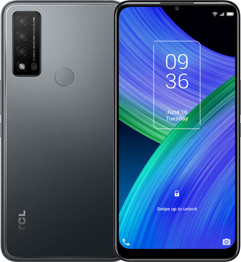 TCL 20R 5G Dual SIM (4GB/64GB) Granite Grey view 1