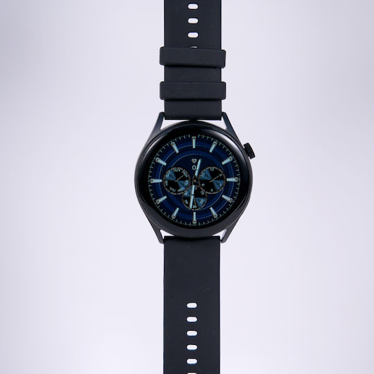 Alfa Care Kepler S25 Aluminium Smartwatch with Heart Rate Monitor (Black) view 7