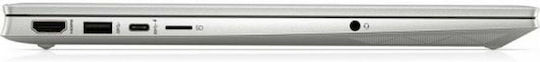 HP Pavilion 15-eg3005ns 15.6" IPS FHD 144Hz (i5-1335U/16GB/512GB SSD/W11 Home) Natural Silver (ES Keyboard) view 5