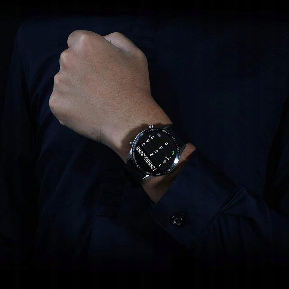 Gravity Smartwatch Silver Bracelet + Strap Gt10-6 vue 4