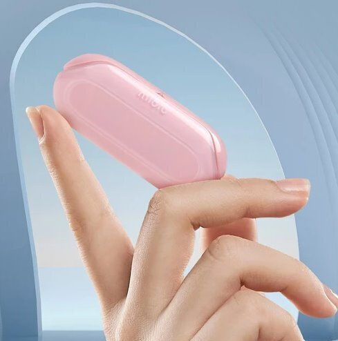 Mibro Earbuds 3 Bluetooth Handsfree Earphones with Charging Case Pink view 2