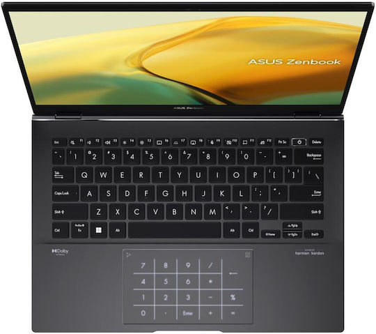 Asus Zenbook 14 UM3402YAR-KP731W 14" QHD+ (Ryzen 7-7730U/16GB/1TB SSD/W11 Home) (GR Keyboard) view 4