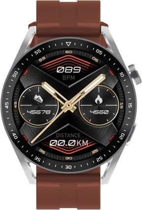 Ec33 Pro 1.48 Inch Color Screen Smart Watch Support Heart Rate Monitoring Blood Pressure Monitoring Coffee view 1