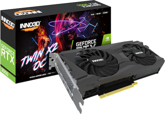 Inno 3D GeForce RTX 3050 8GB GDDR6 Twin X2 OC Graphics Card