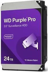 Western Digital 24TB HDD Hard Drive 3.5" SATA III 7200rpm with 512MB Cache for Recorder WD240PURP