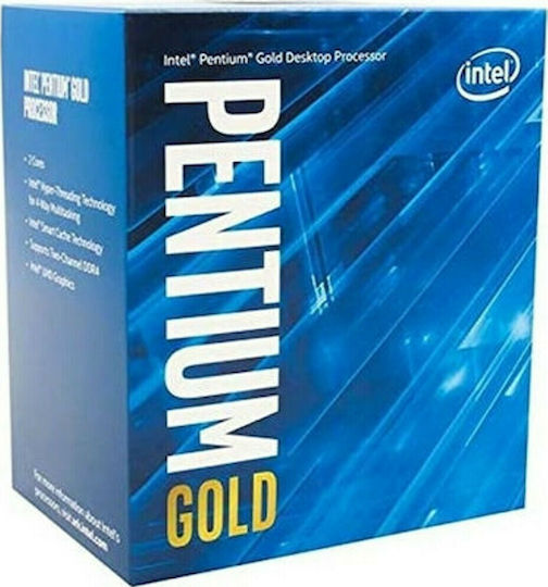 Intel Pentium Dual Core G6605 4.3GHz Processor 2 Core for Socket 1200 in Box with Heatsink view 1