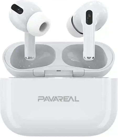 Pavareal P3 In-ear Bluetooth Handsfree Earphones with Charging Case White view 3