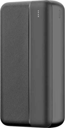 Maxlife MXPB-02 Power Bank 30000mAh with 2 USB-A Ports Black vue 4