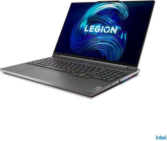 Lenovo Legion 7 16IAX7 16" IPS QHD+ 165Hz (i9-12900HX/32GB/1TB SSD/GeForce RTX 3080 Ti/W11 Home) Storm Grey (GR Keyboard) vue 2