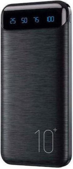 WK Minre WP-161 Power Bank 10000mAh with 2 USB-A Ports Quick Charge 2.0 Black