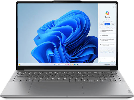 Lenovo Yoga Pro 9 16IMH9 16" 165Hz (Ultra 9-185H/32GB/1TB SSD/GeForce RTX 4070/W11 Home) Luna Grey (GR Keyboard)