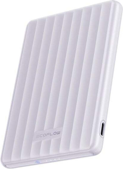 EcoFlow Rapid Power Bank 5000mAh 7.5W with USB-C Port Purple view 1