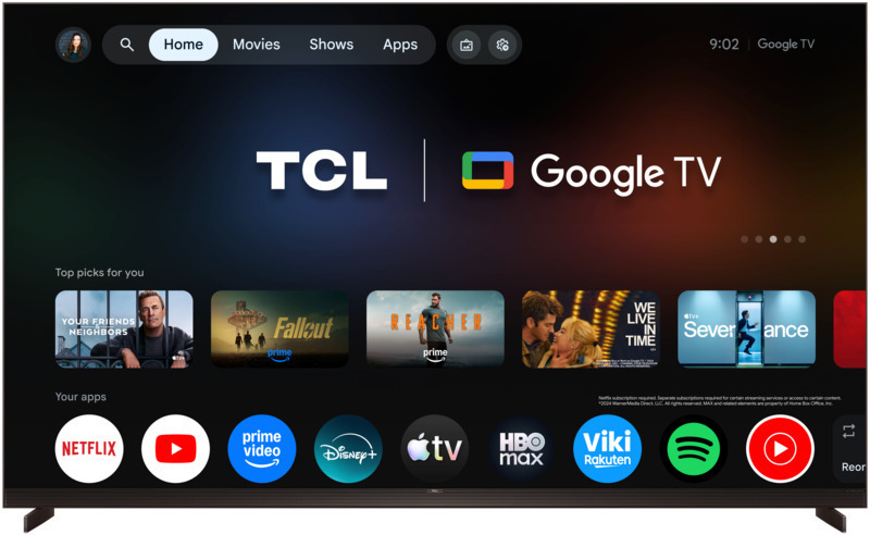 TCL Smart TV 75" 4K UHD SQD-Mini LED X11L HDR (2026) 75X11L view 8
