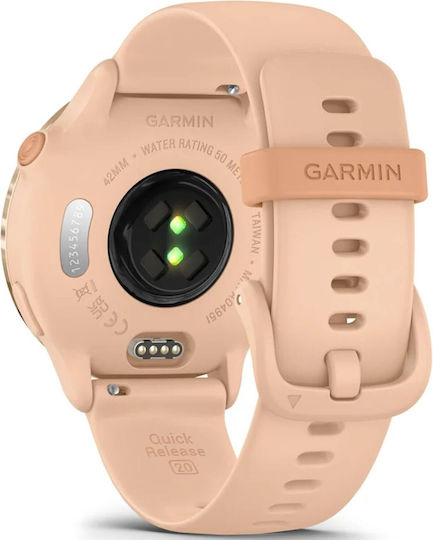 Garmin Vivoactive 6 Aluminium 42mm Waterproof Smartwatch with Heart Rate Monitor (Pink Dawn) view 5