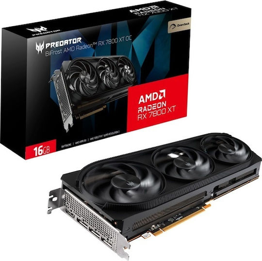 Acer Radeon RX 7800 XT 16GB GDDR6 BiFrost OC Graphics Card vista 9