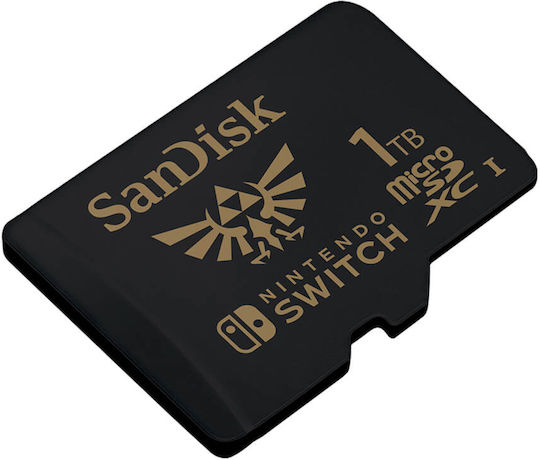 Sandisk Nintendo Switch Zelda Edition microSDXC 1TB Class 10 U3 UHS-I view 5