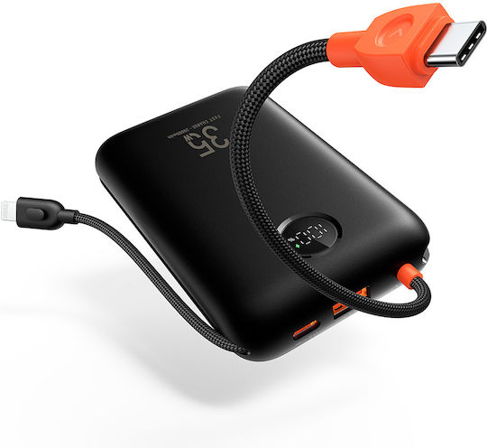 Veger W2068 Power Bank 20000mAh 35W with USB-A Port and USB-C Port Power Delivery / Quick Charge 3.0 Black