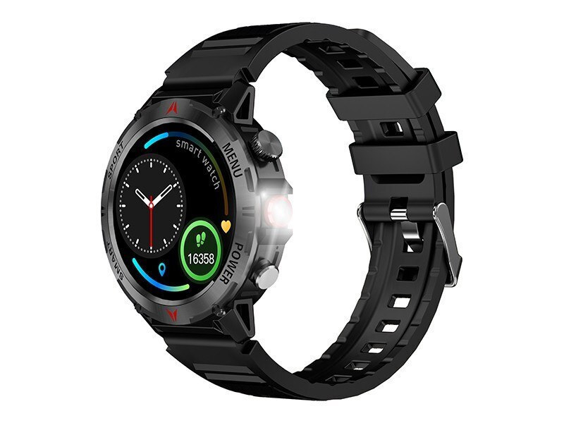 Blow X21 48mm Smartwatch with Heart Rate Monitor (Black)