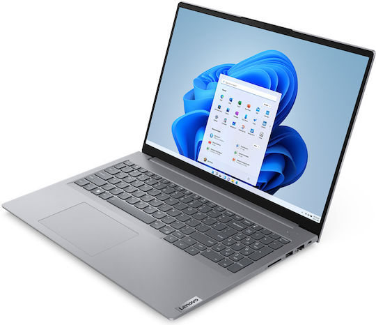 Lenovo ThinkBook 16 G6 IRL 16" IPS FHD+ (i5-1335U/16GB/512GB SSD/W11 Pro) Arctic Grey (US Keyboard) view 3