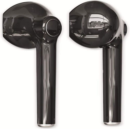 Denver TWE-39B Earbud Bluetooth Handsfree Earphones with Charging Case Black view 3
