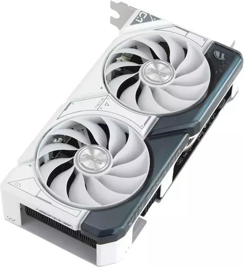 Asus GeForce RTX 4060 Ti 8GB GDDR6 Dual OC White Graphics Card view 3