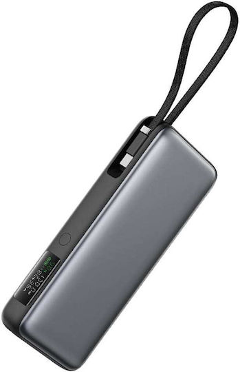 Acefast M22 Power Bank 20000mAh with USB-A Port and USB-C Port Power Delivery Black view 1