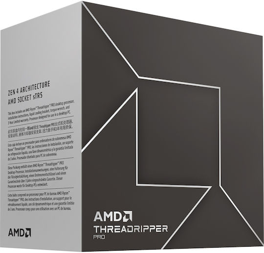 AMD Ryzen Threadripper Pro 7985WX 3.2GHz Processor 64 Core for Socket sTR5 in Box view 3