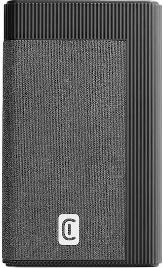 Cellular Line ROCKET Power Bank 20000mAh 65W with USB-A Port and 2 USB-C Ports Power Delivery Black view 1